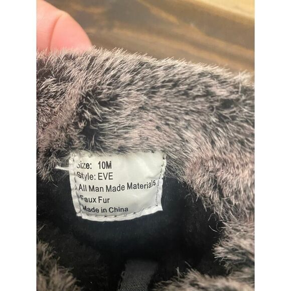 Totes Eve Women’s Cold Weather Snow Boots Thermolite Black Zip Up New Size 10 - Picture 7 of 7